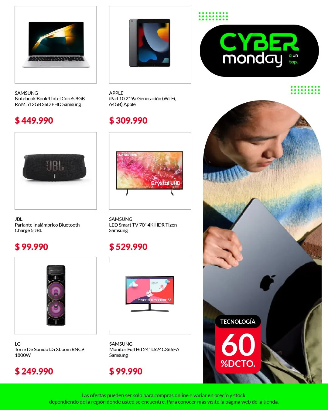 Catálogo de Cyber Monday!! 30 de septiembre al 3 de octubre 2024 - Página 13