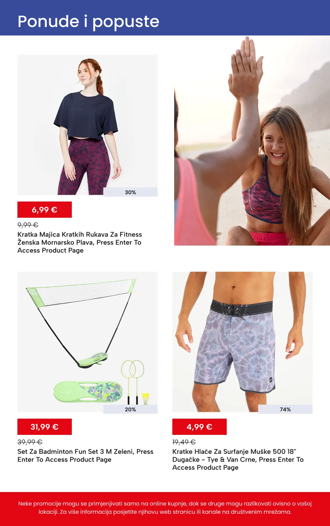 Katalog  Decathlon od 17. lipnja do 1. srpnja 2026. - Pregled Stranica 14