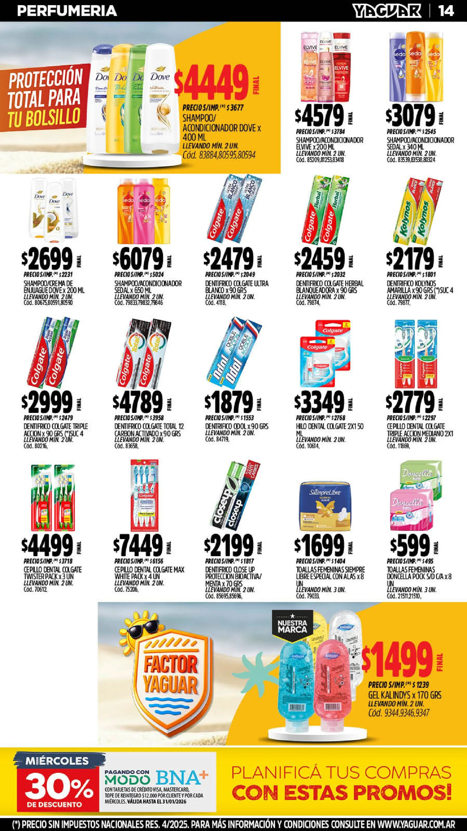 Ofertas de  Ofertas Yaguar 5 de enero al 11 de enero 2026 - Página 14 del catálogo