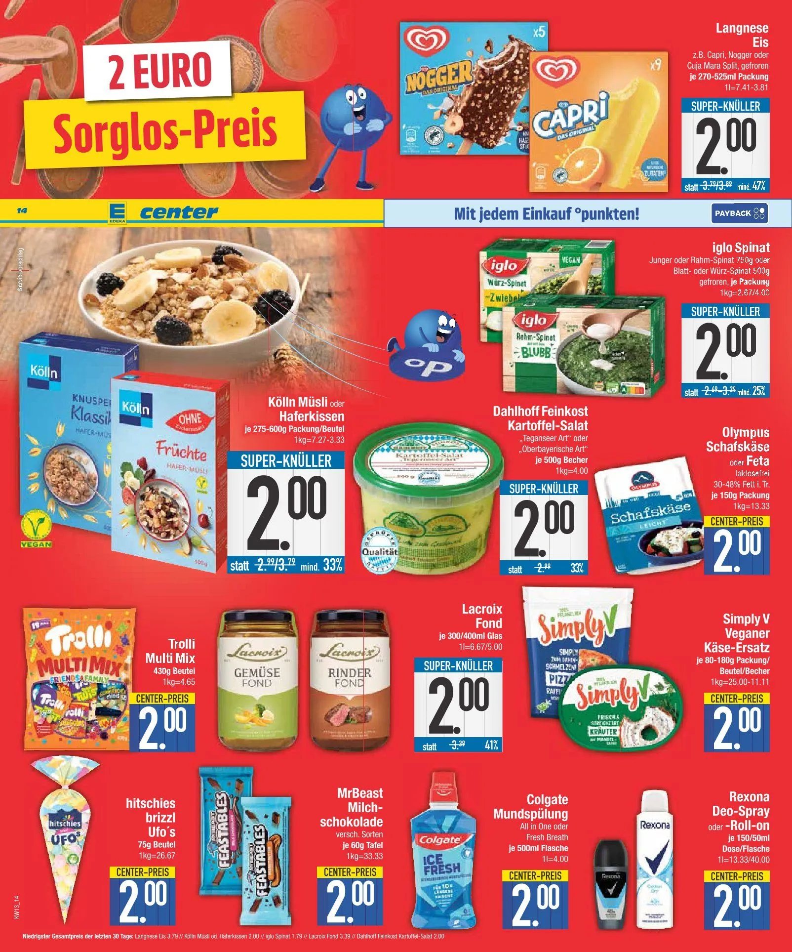 Edeka Prospekt von 25. März bis 29. März 2025 - Prospekt seite 14