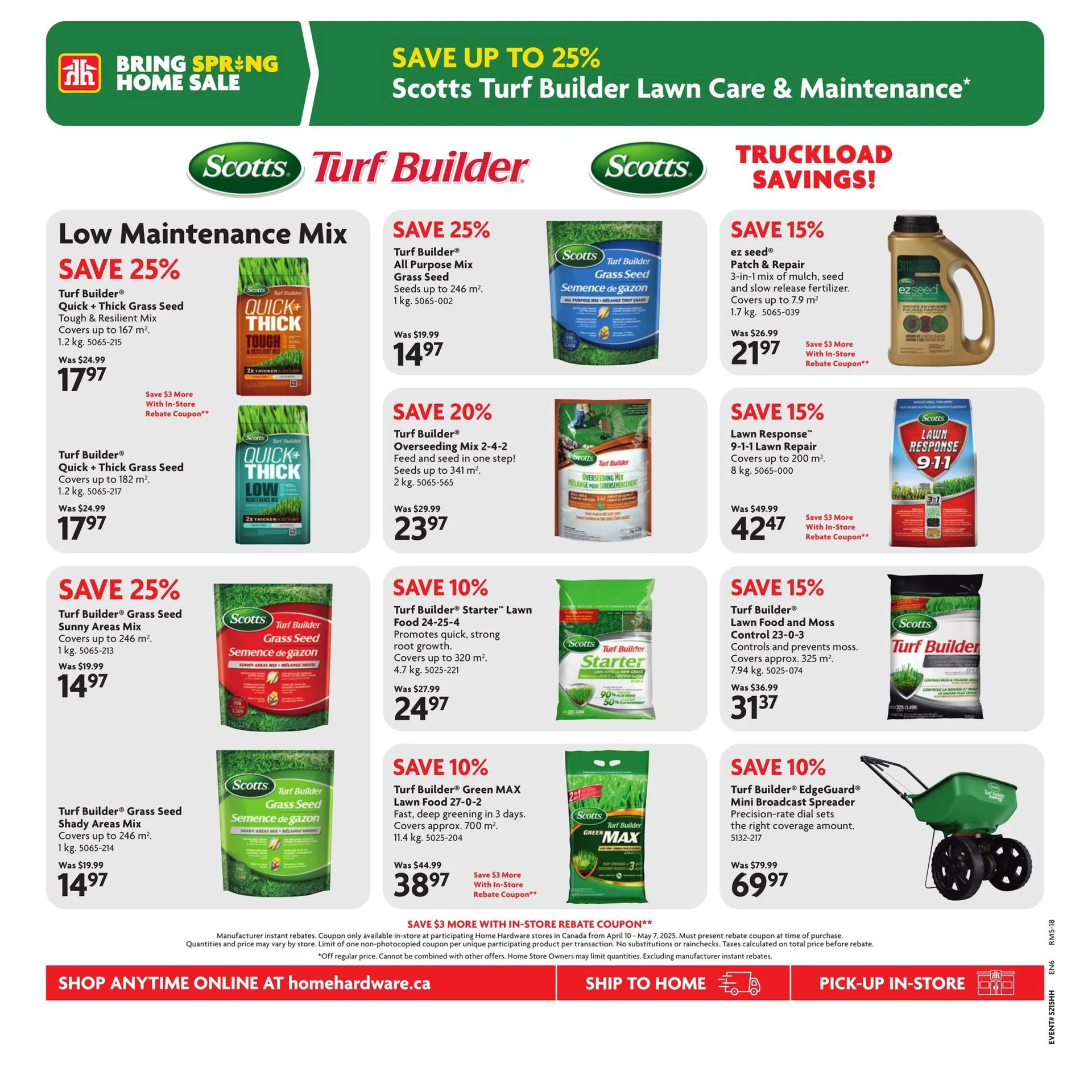 Home Hardware Sales from April 10 to April 23 2025 - flyer page 14
