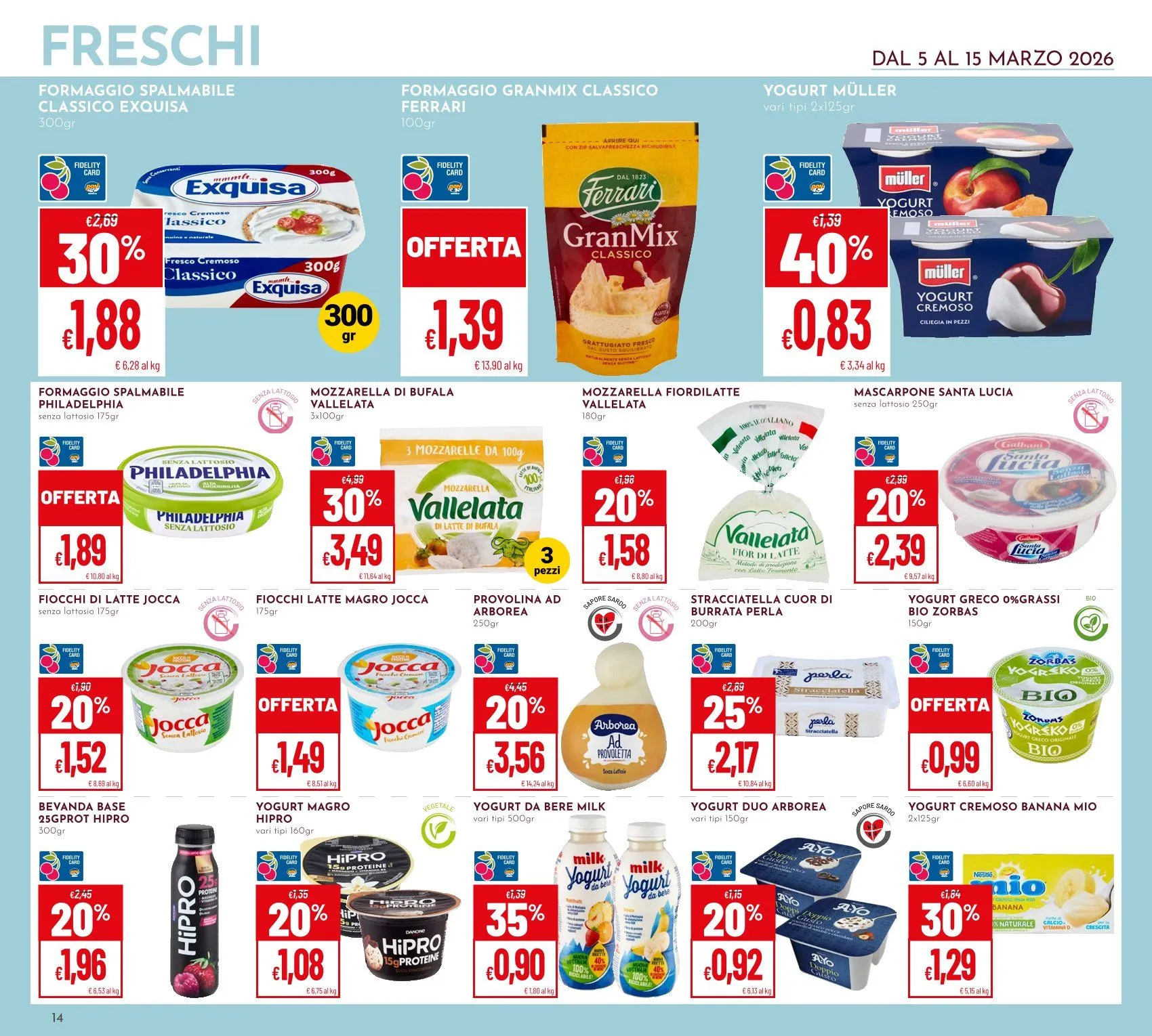 Volantini Pan da 5 marzo a 14 marzo di 2026 - Pagina del volantino 14