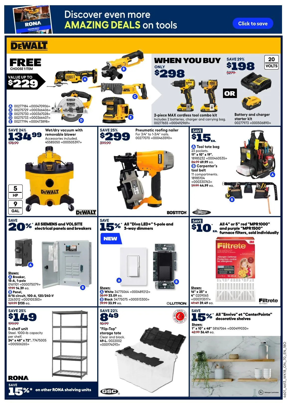 RONA Sales from May 28 to June 3 2026 - flyer page 14