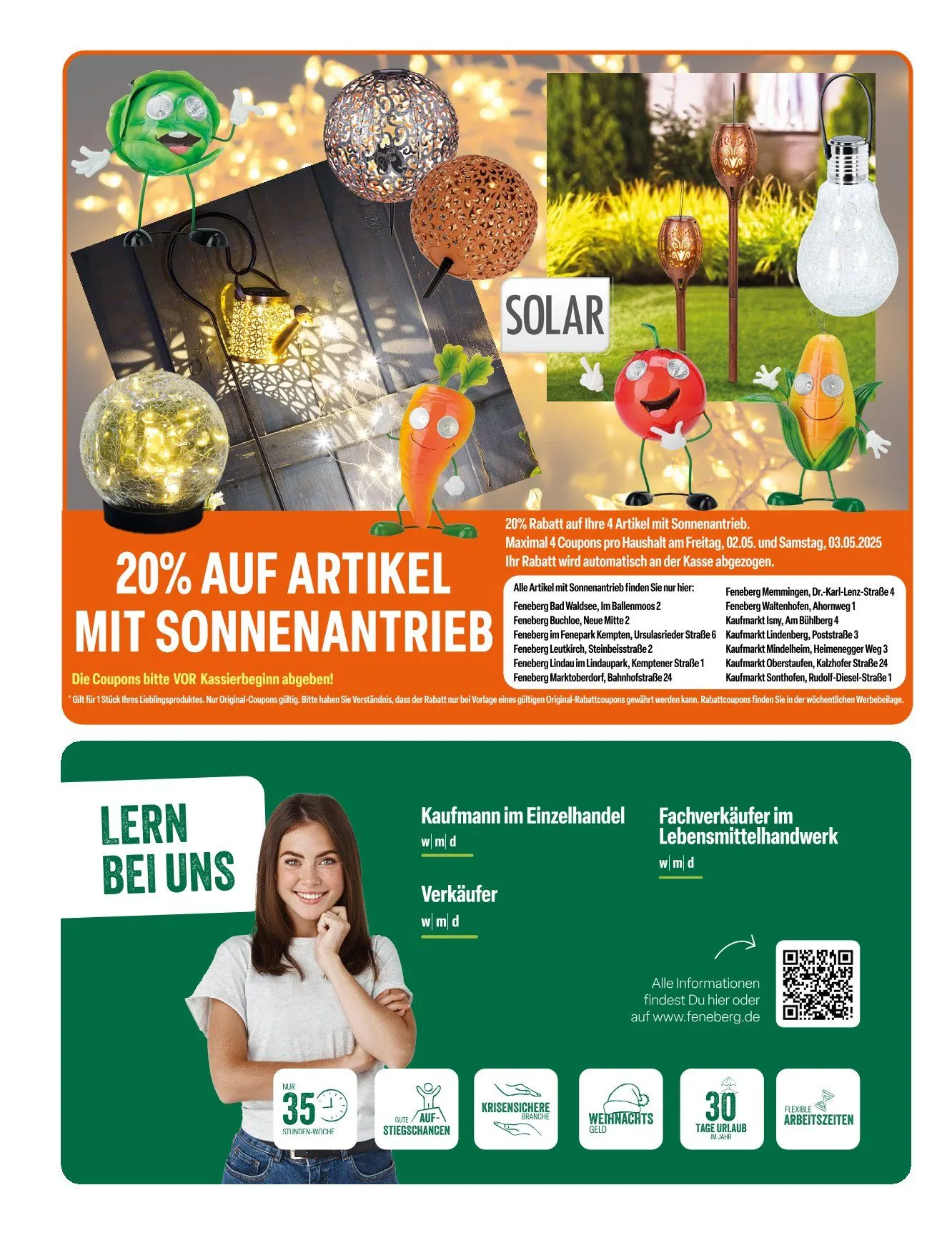 Feneberg Prospekt von 28. April bis 3. Mai 2025 - Prospekt seite 14