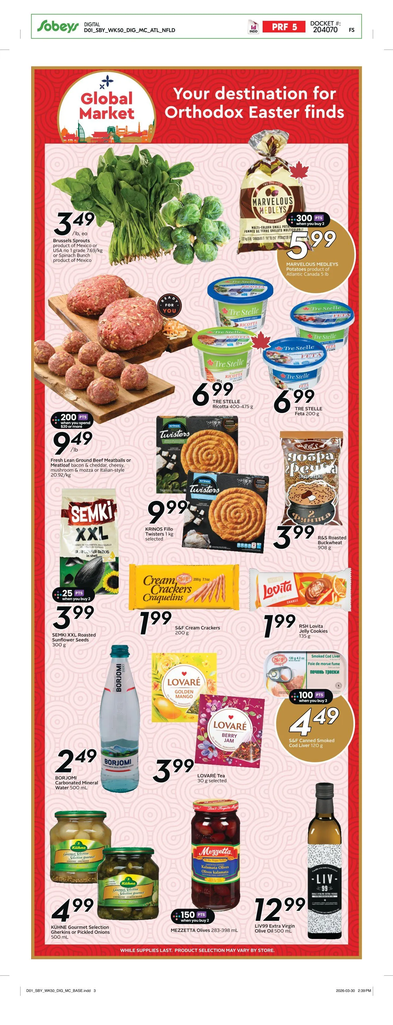 Sobeys Sales from April 9 to April 15 2026 - flyer page 14