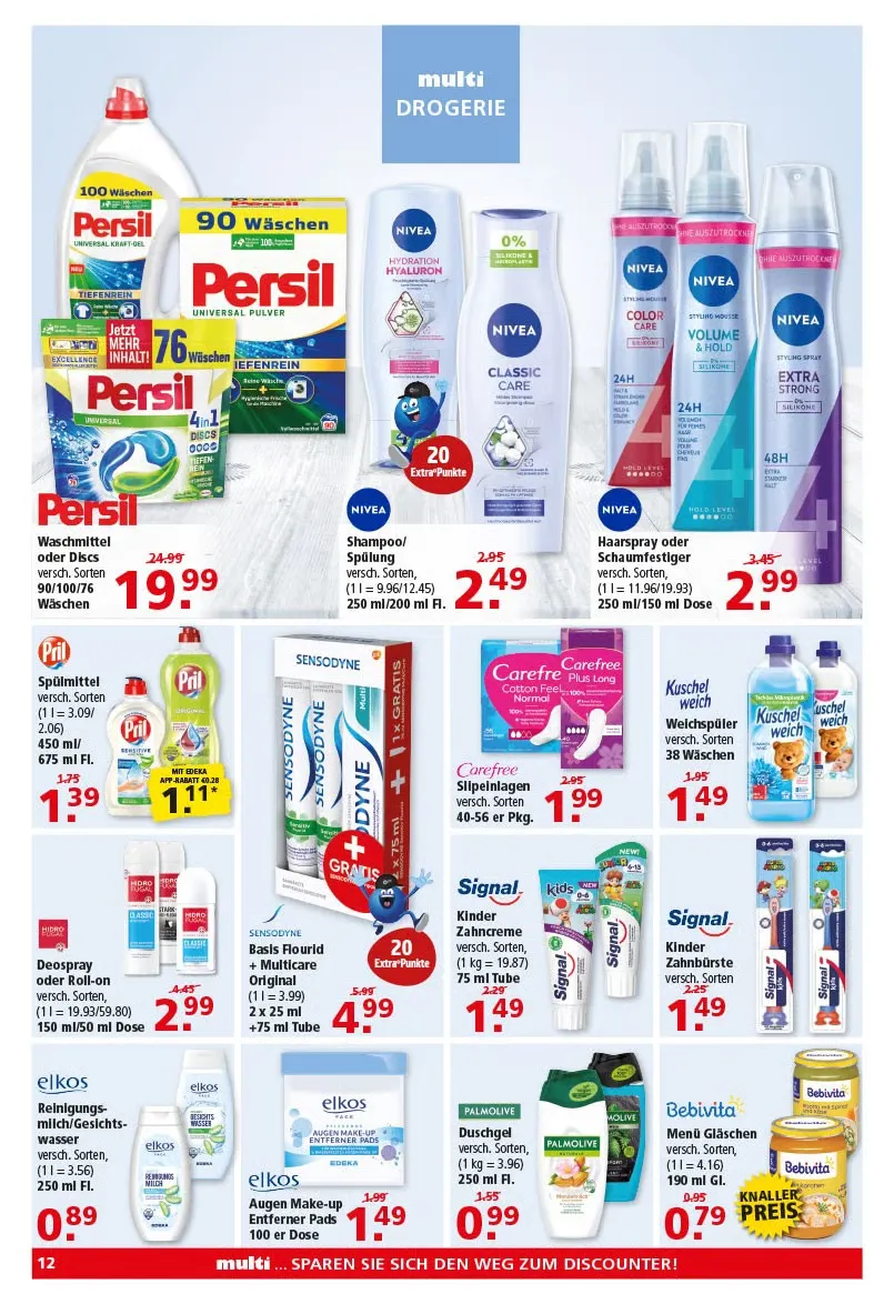 Multi Markt Angebote von 22. April bis 26. April 2025 - Prospekt seite 12