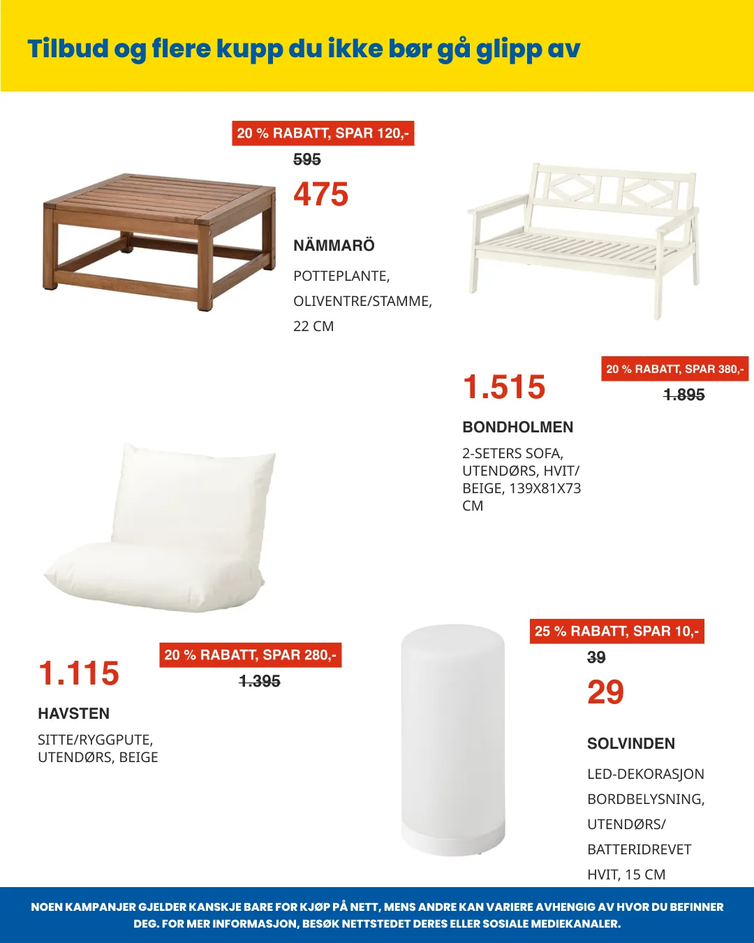  IKEA fra 21. mai til 4. juni 2026 - kundeavisside 14