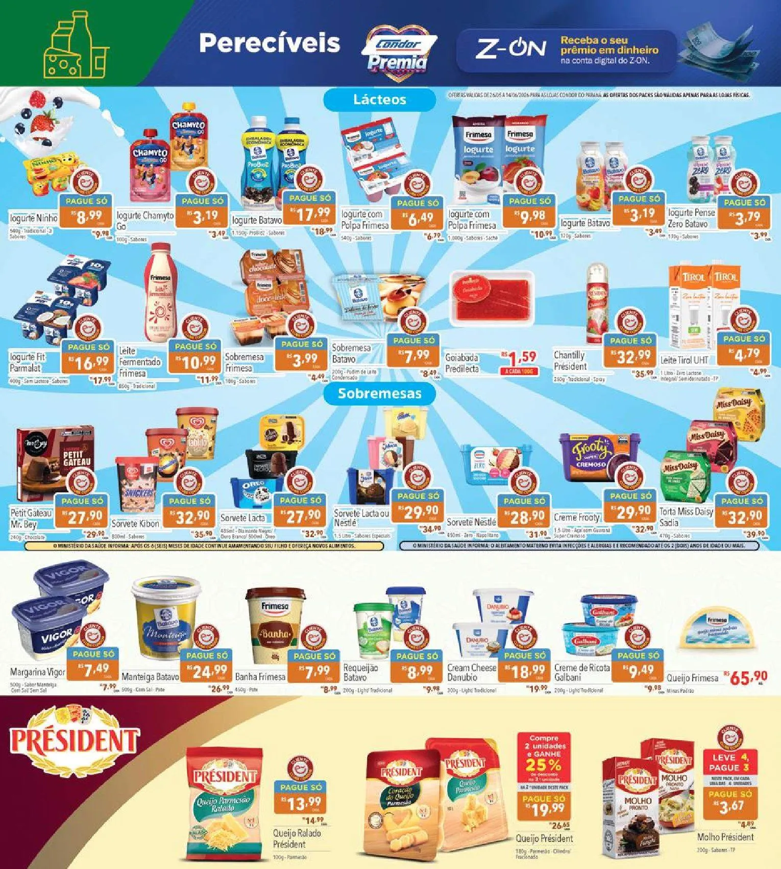 Encarte de Folhetos Supermercados Condor  26 de maio até 14 de junho 2026 - Pagina 14