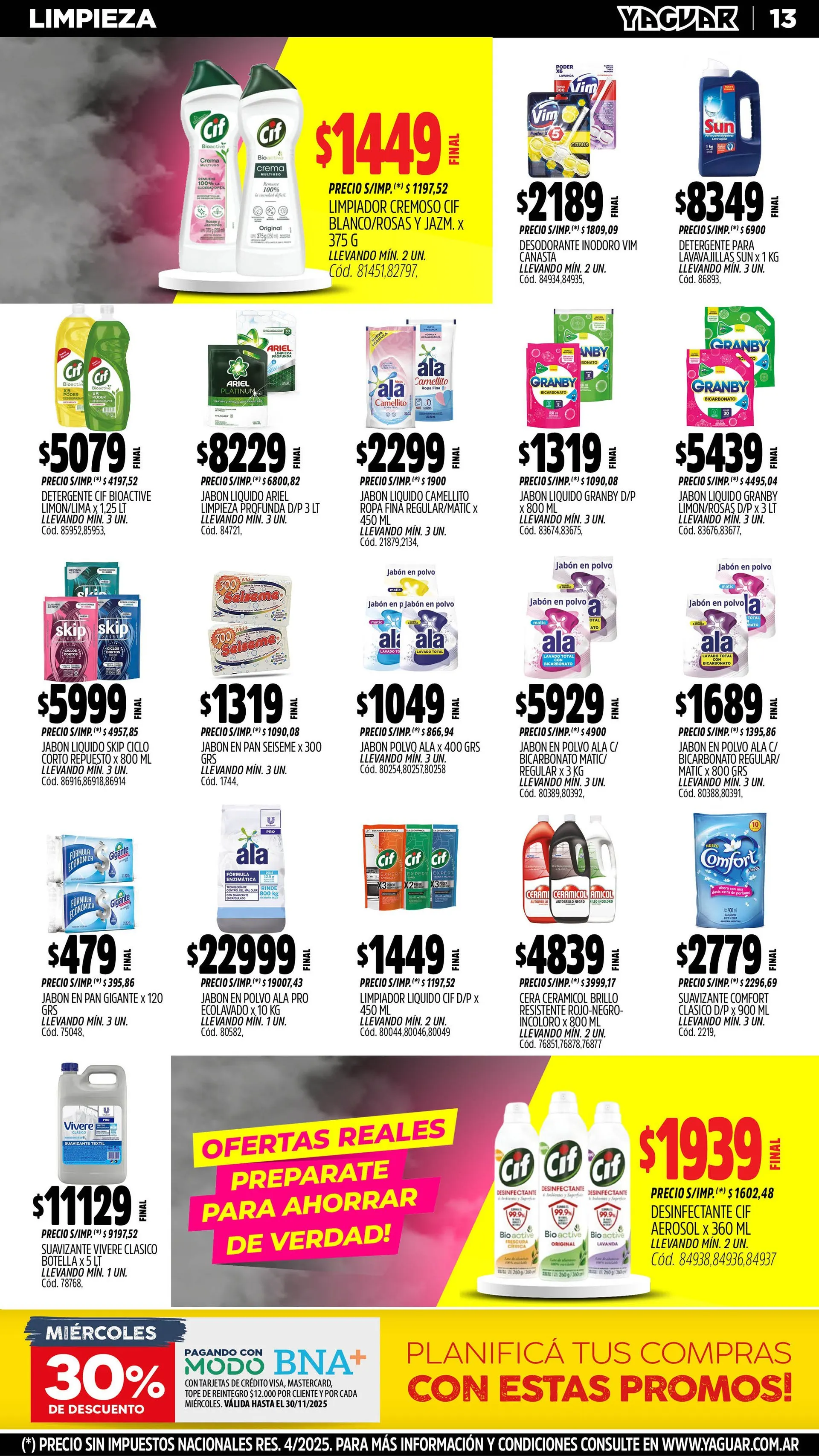 Ofertas de Ofertas de Black Friday en Yaguar 24 de noviembre al 30 de noviembre 2025 - Página 14 del catálogo