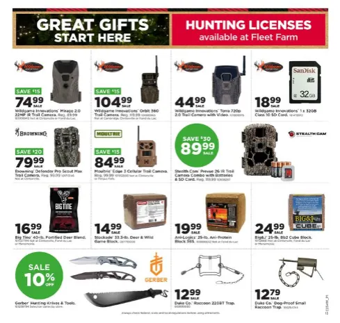 Weekly promotion Fleet Farm Sales spanning from December 4 to December 10 2025 - Page 14 for Catalogue 365