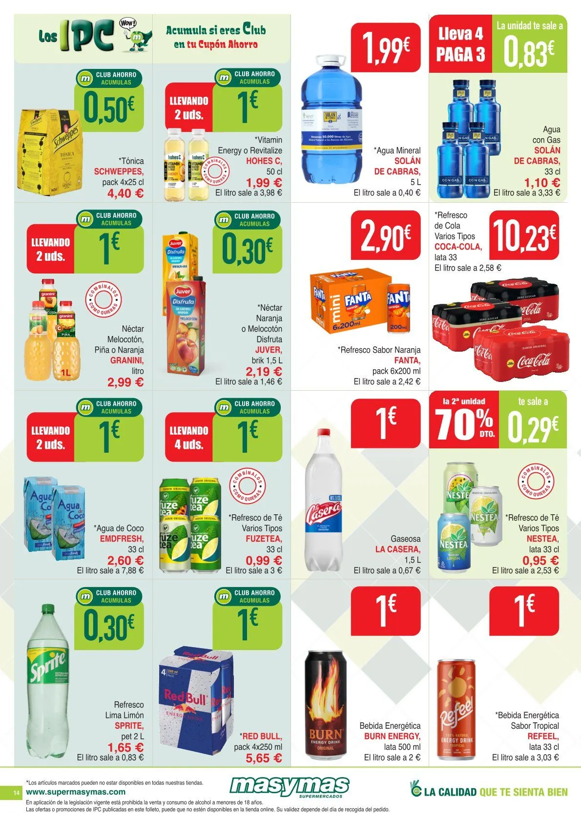 Catálogo de Supermercados Masymas Ofertas 26 de abril al 29 de abril 2026 - Página 14