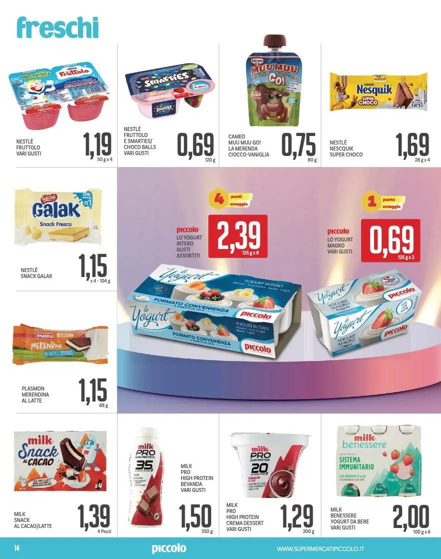  Volantini Piccolo da 2 giugno a 16 giugno di 2025 - Pagina del volantino 14