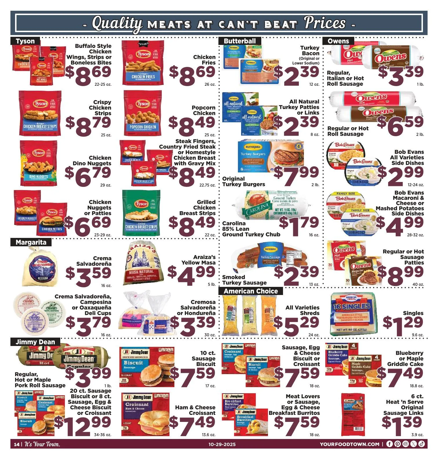 Weekly ad Foodtown weekly ads from October 29 to November 4 2025 - Page 14