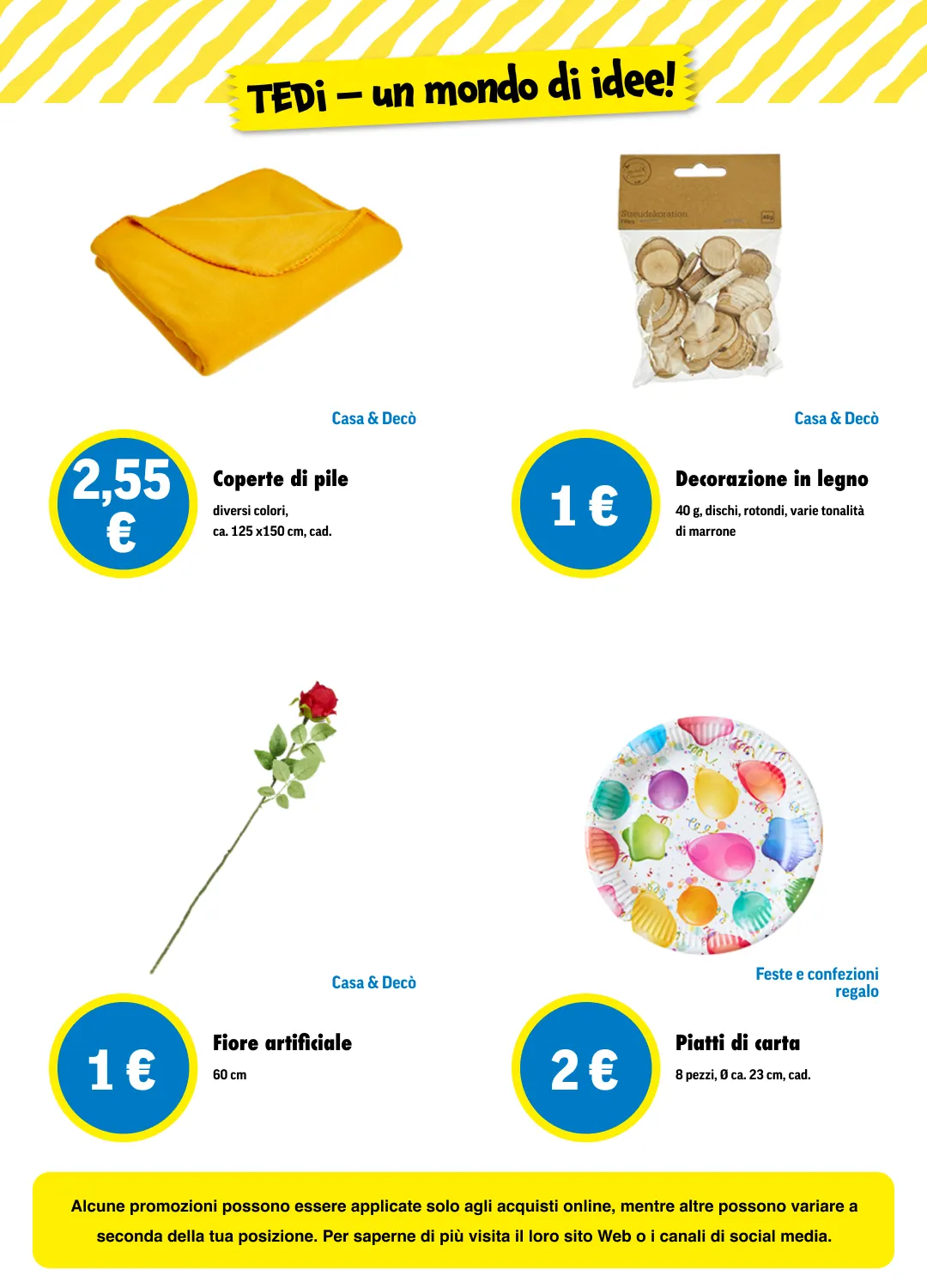  Tedi Volantino da 30 aprile a 14 maggio di 2026 - Pagina del volantino 14