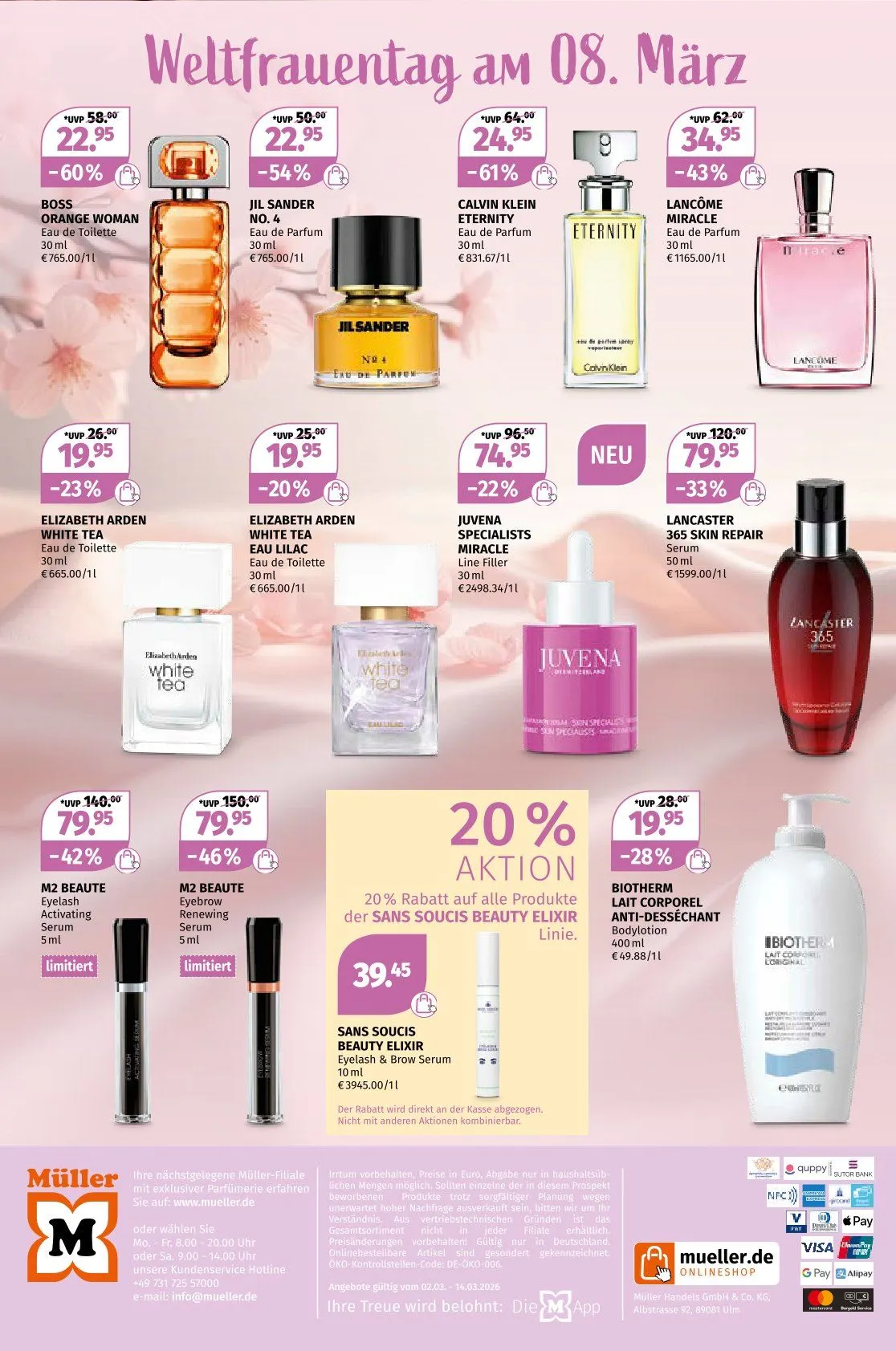 Müller Prospekte von 2. März bis 14. März 2026 - Prospekt seite 14