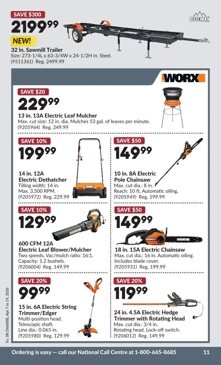 Princess Auto Sales from April 7 to April 19 2026 - flyer page 13