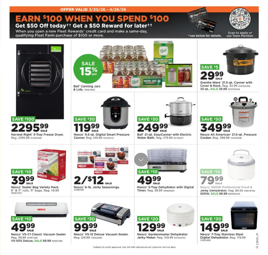 Weekly promotion Fleet Farm Sales spanning from April 6 to April 12 2026 - Page 14 for Catalogue 365