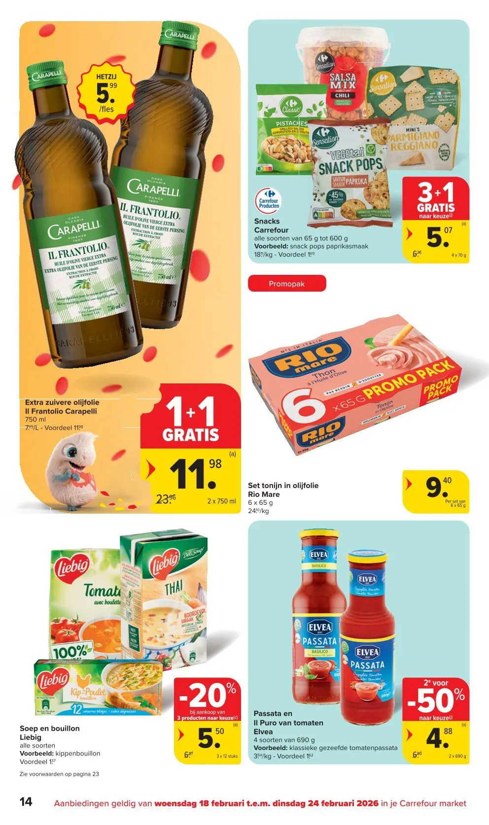 Laatste aanbiedingen in Carrefour folders van 18 februari tot 24 februari 2026 - folder pagina 14