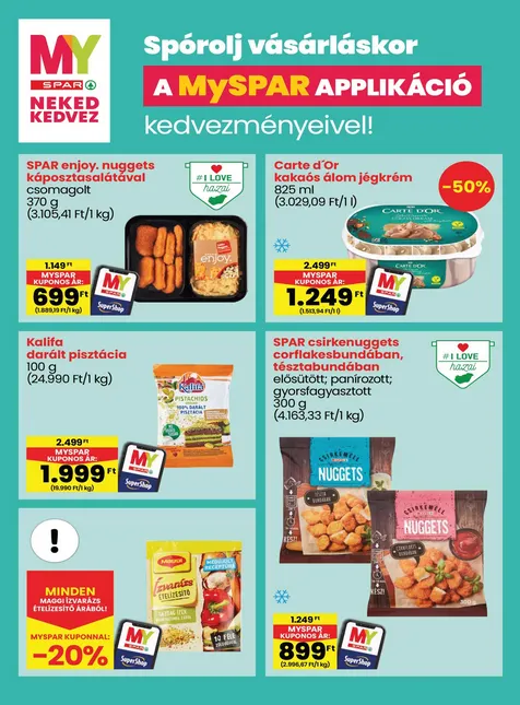 Katalógus SPAR legfrissebb ajánlatai január 15.-tól január 21.-ig 2026. - Oldal 14