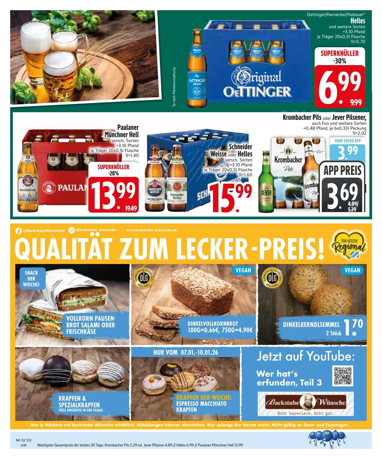 Edeka Angebote von 5. Januar bis 10. Januar 2026 - Prospekt seite 14