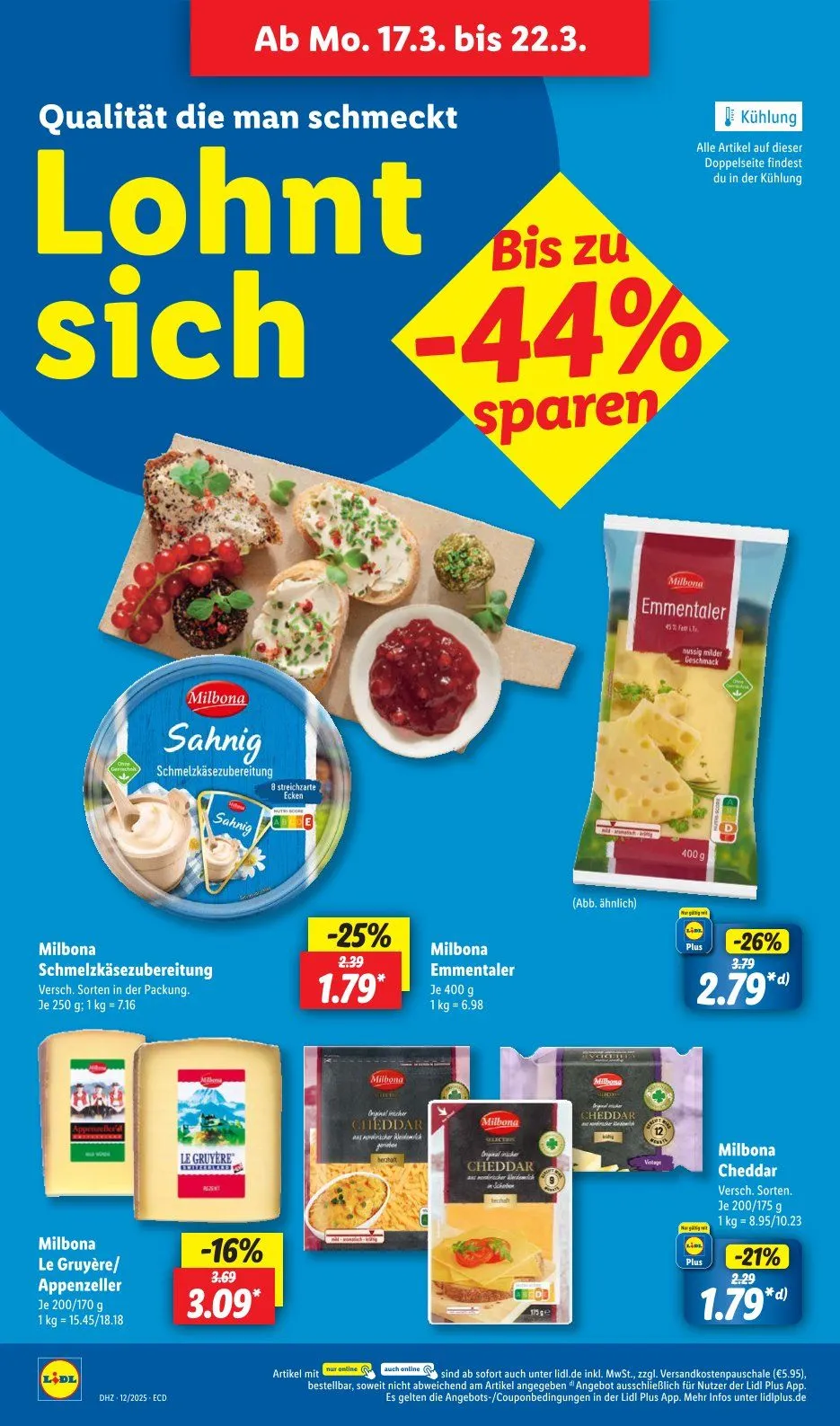 Lidl Prospekt von 17. März bis 22. März 2025 - Prospekt seite 14