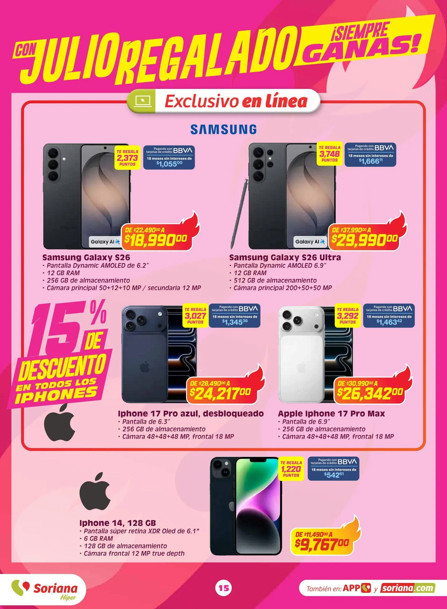 Catálogo de Soriana Ofertas 3 de junio al 4 de junio 2026 - Pagina 14