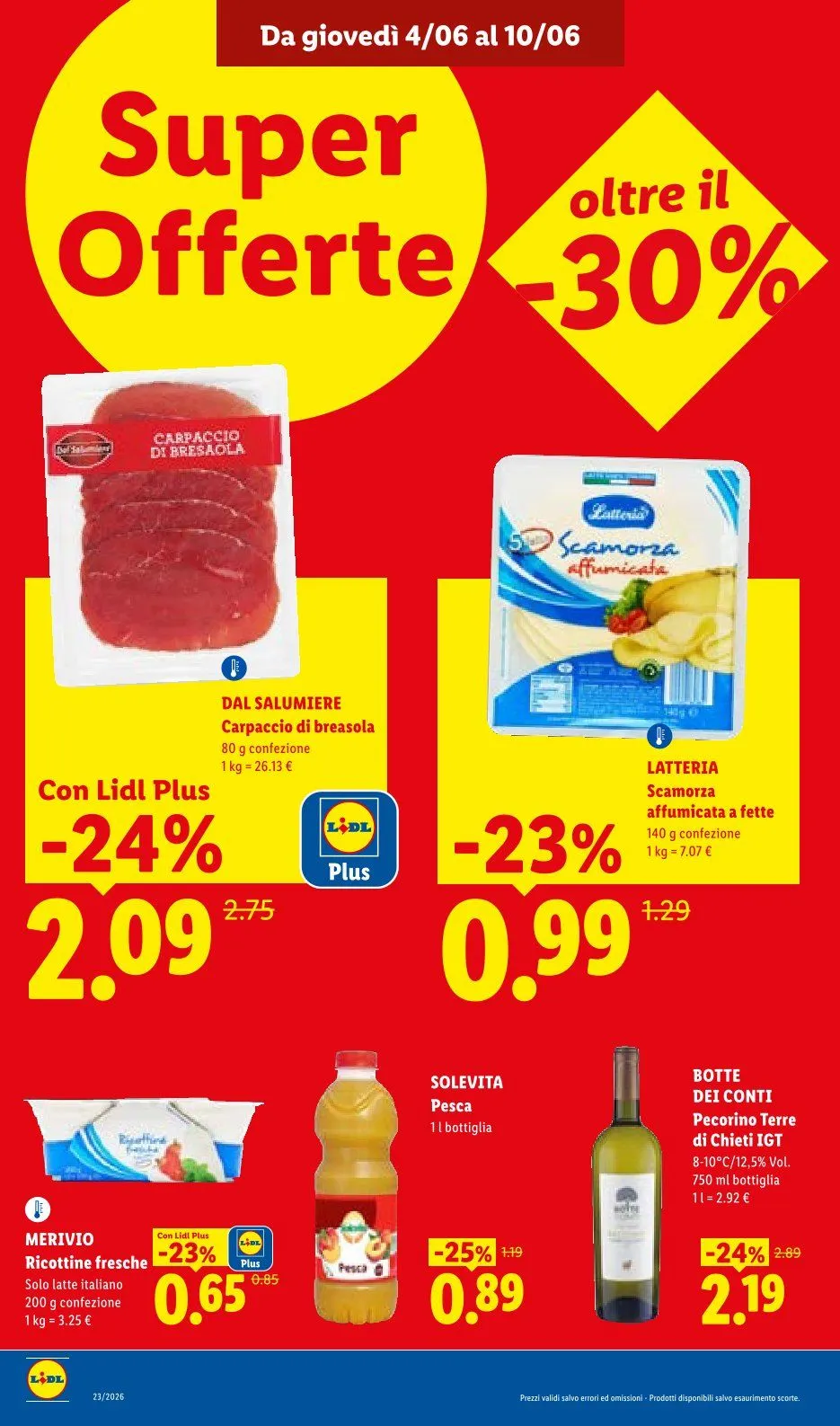 Volantini Lidl da 4 giugno a 10 giugno di 2026 - Pagina del volantino 14