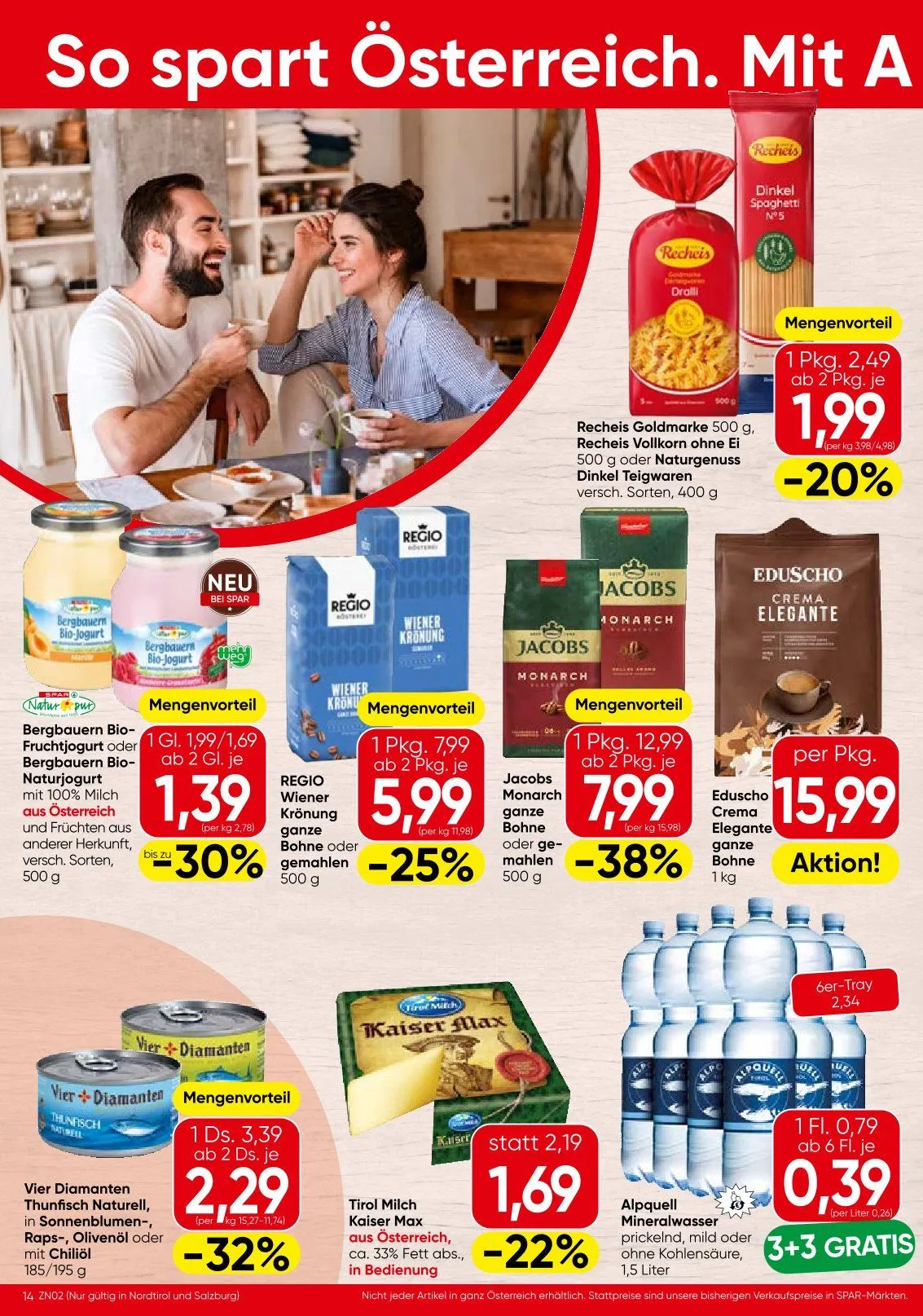 SPAR von 3. Juni bis 17. Juni 2026 - Flugblätt seite 14