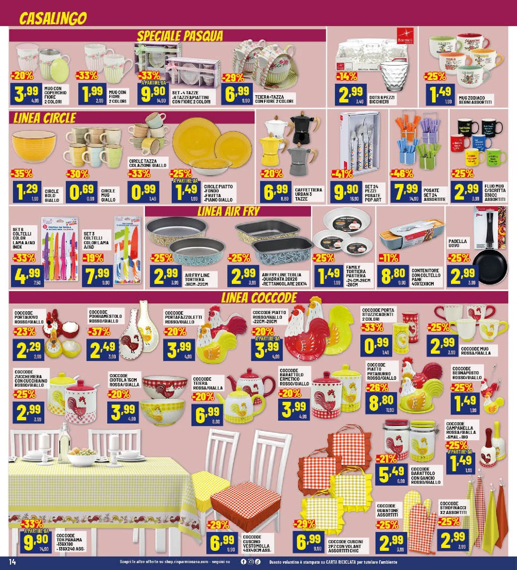 Risparmio Casa Volantino da 9 aprile a 19 aprile di 2025 - Pagina del volantino 14