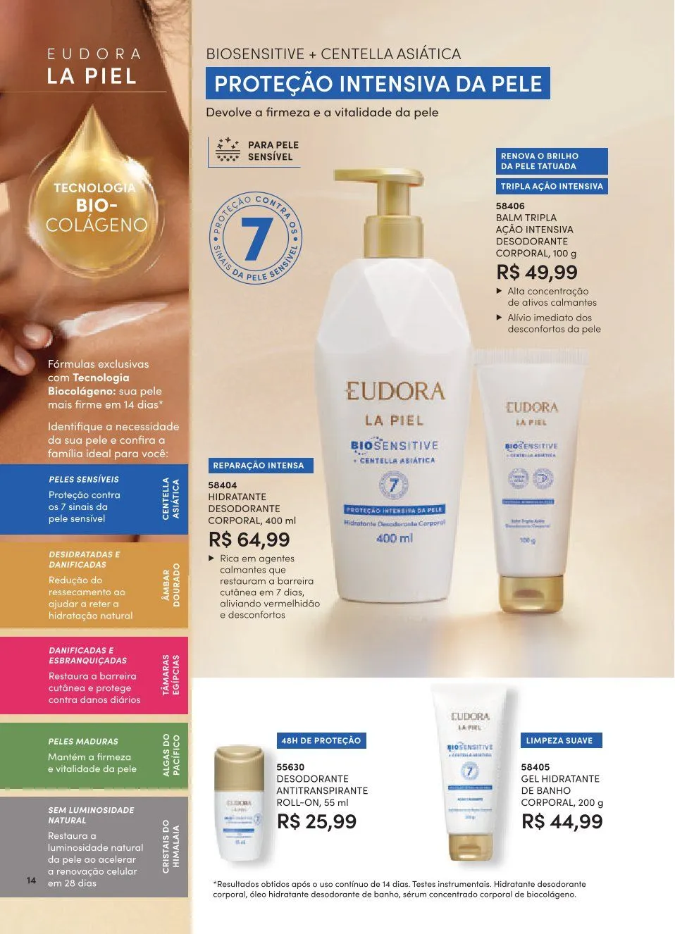 Encarte de Catalogo 6 de outubro até 31 de outubro 2025 - Pagina 14