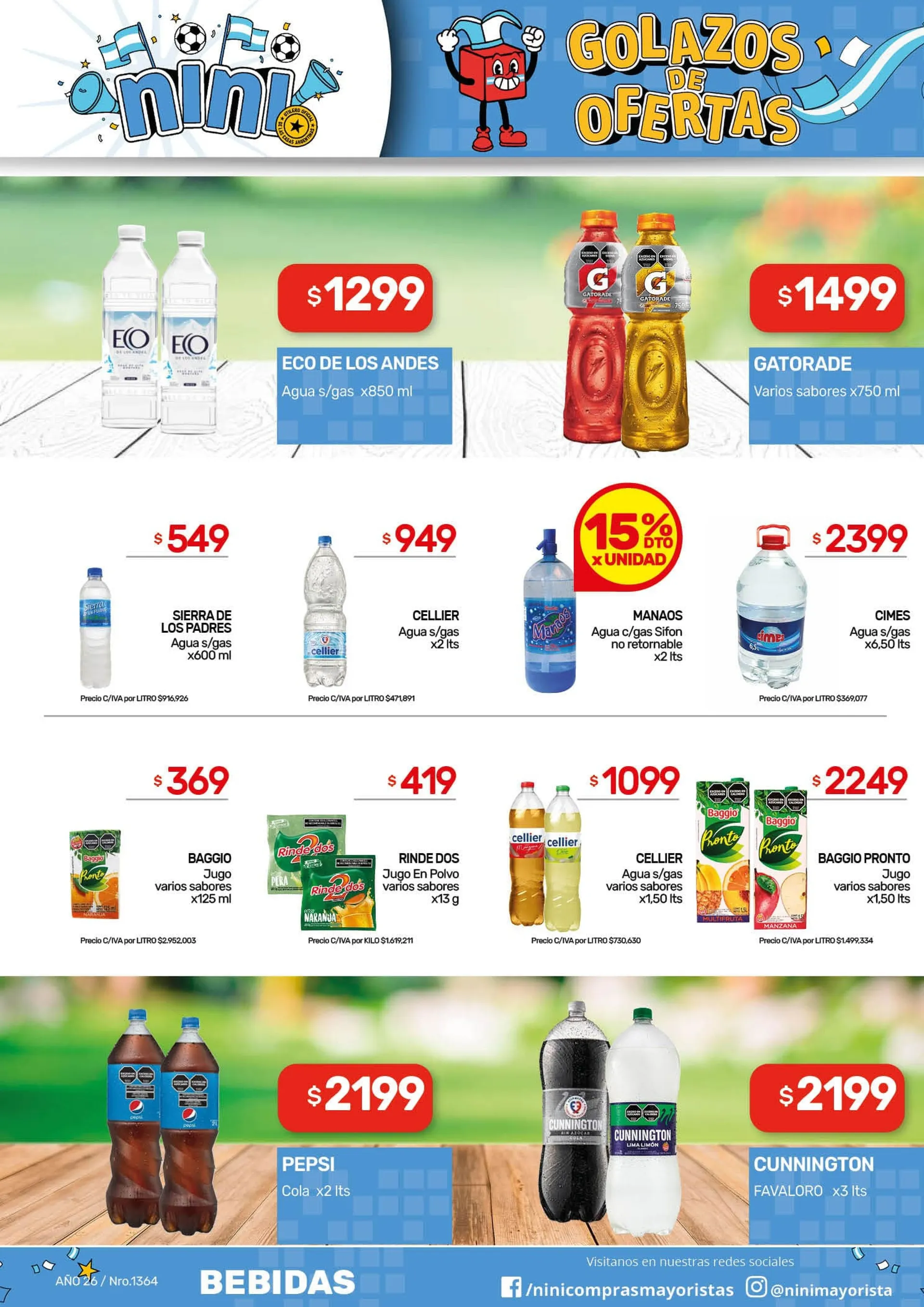 Ofertas de Nini Mayorista Ofertas 15 de junio al 21 de junio 2026 - Página 14 del catálogo