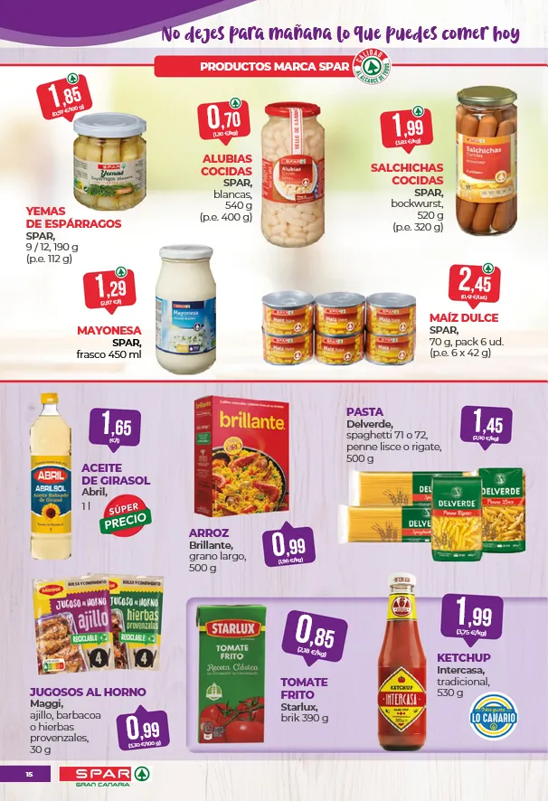 Catálogo de SPAR Gran Canaria Ofertas 26 de junio al 9 de julio 2026 - Página 14