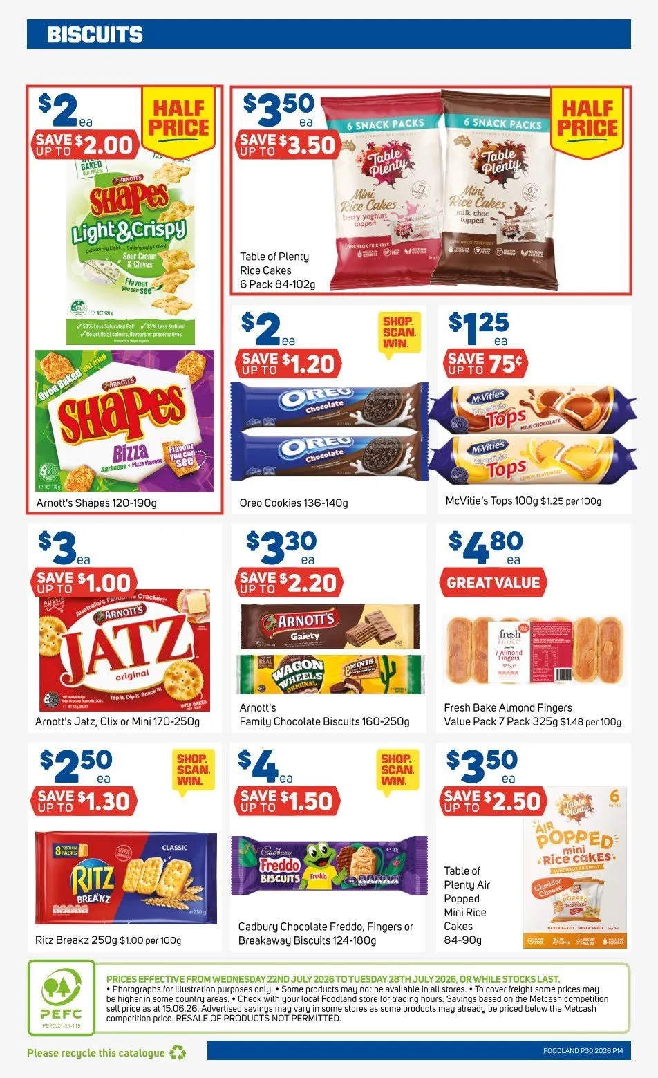 Foodland Sales - Catalogue valid from 22 July to 28 July 2026 - page 14