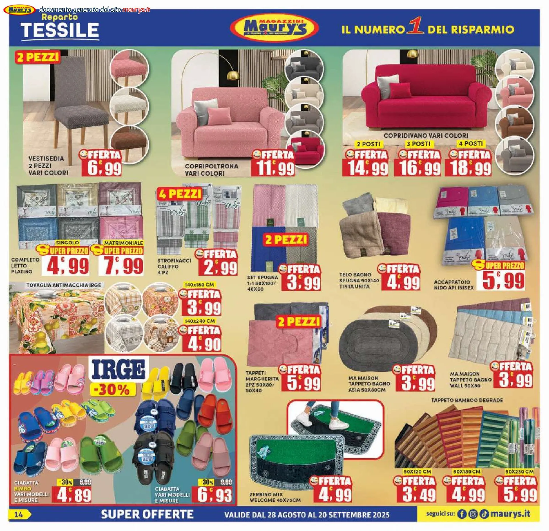 Volantino da 1 settembre a 20 settembre di 2025 - Pagina del volantino 14