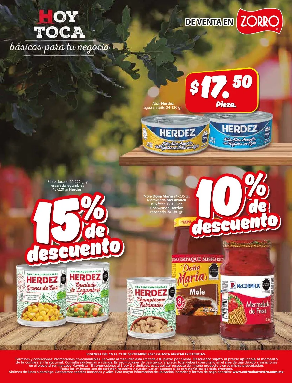 Catálogo de Zorro Ofertas 10 de septiembre al 23 de septiembre 2025 - Pagina 14