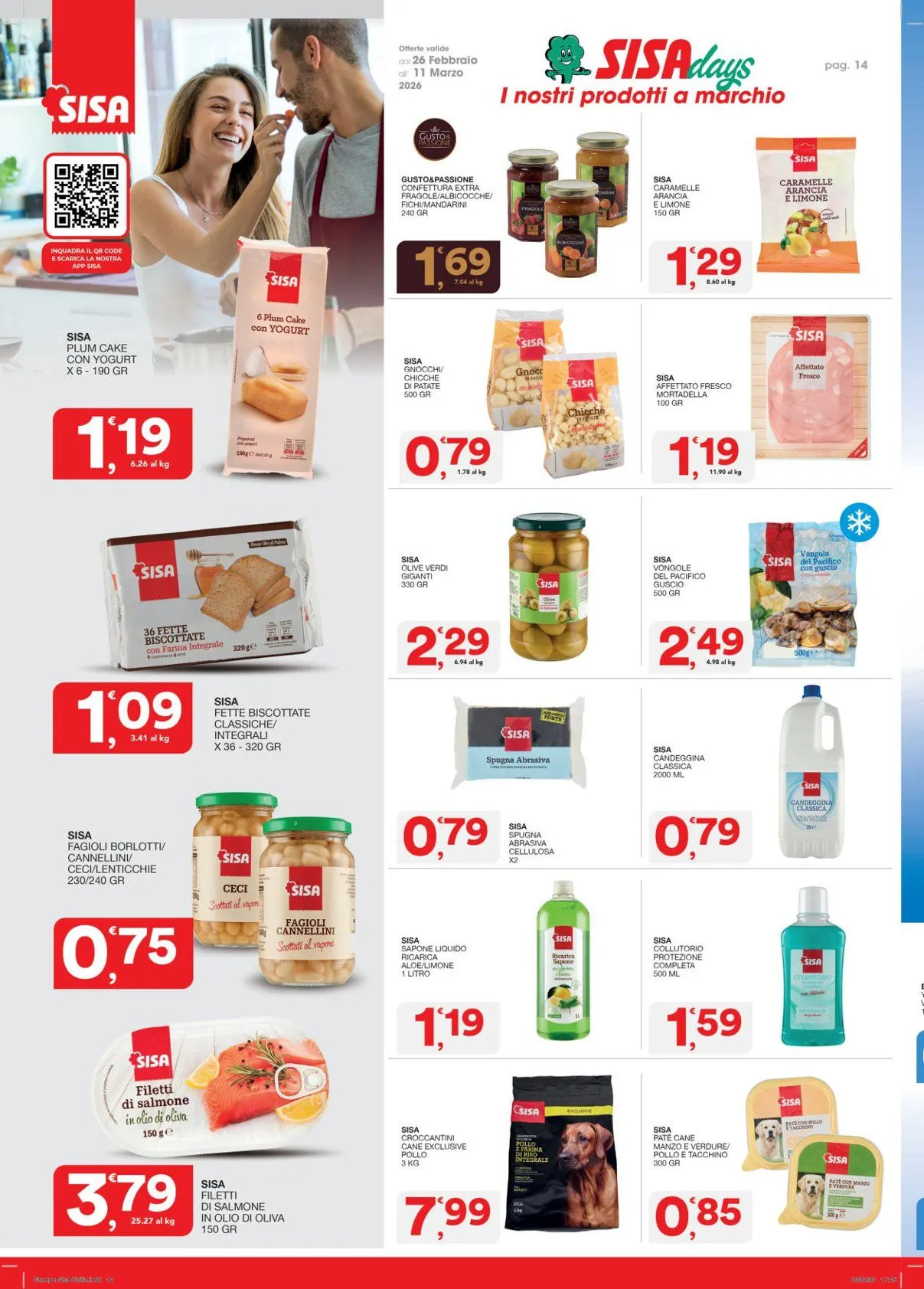 Volantini Sisa da 26 febbraio a 11 marzo di 2026 - Pagina del volantino 14