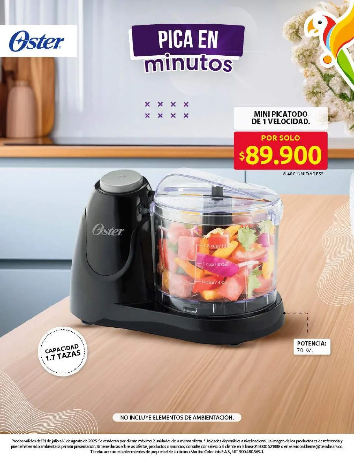 Catalogo de Ara Ofertas Imperdibles 31 de julio al 6 de agosto 2025 - Pag 14