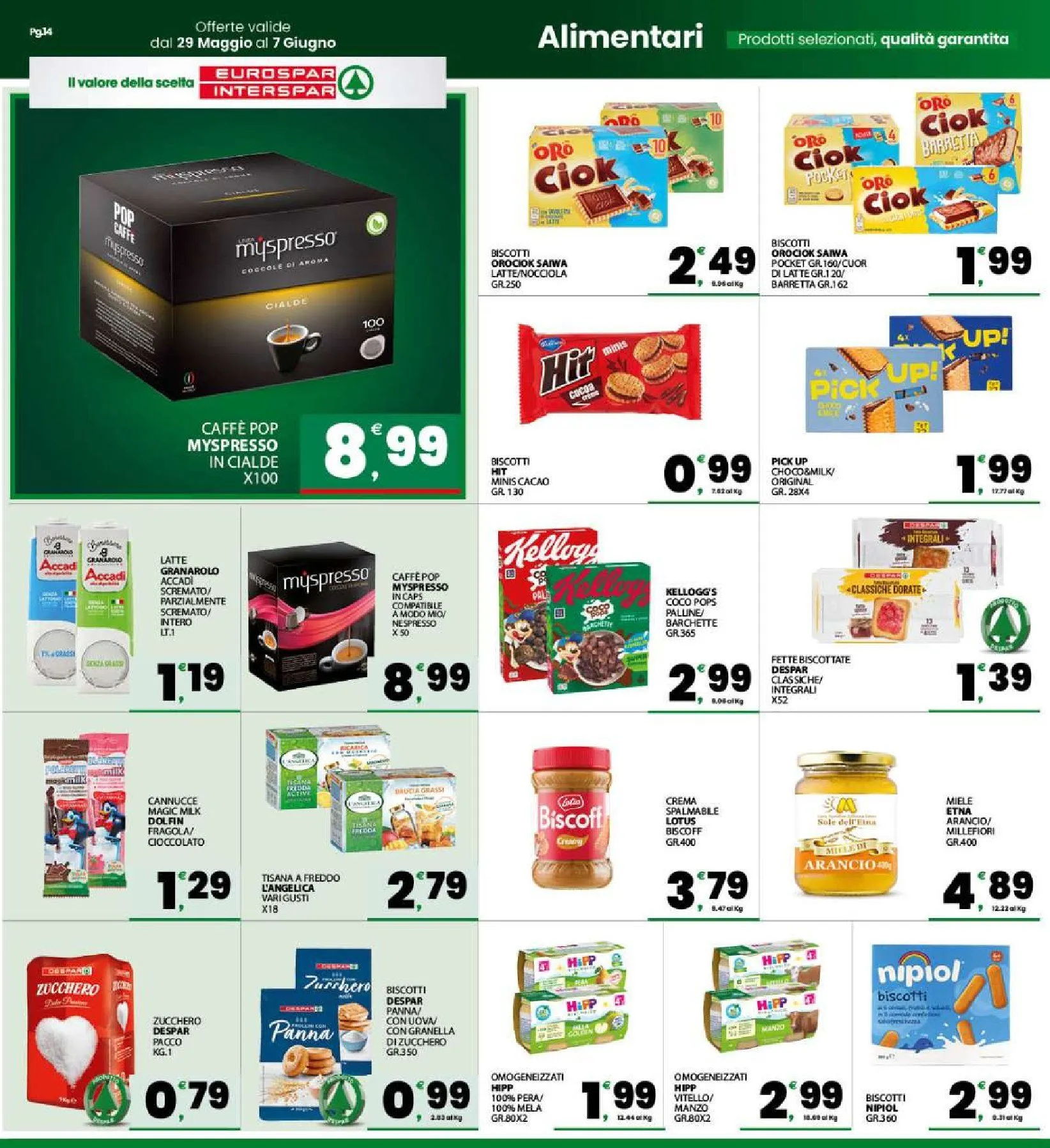  Volantini Interspar da 29 maggio a 7 giugno di 2026 - Pagina del volantino 14