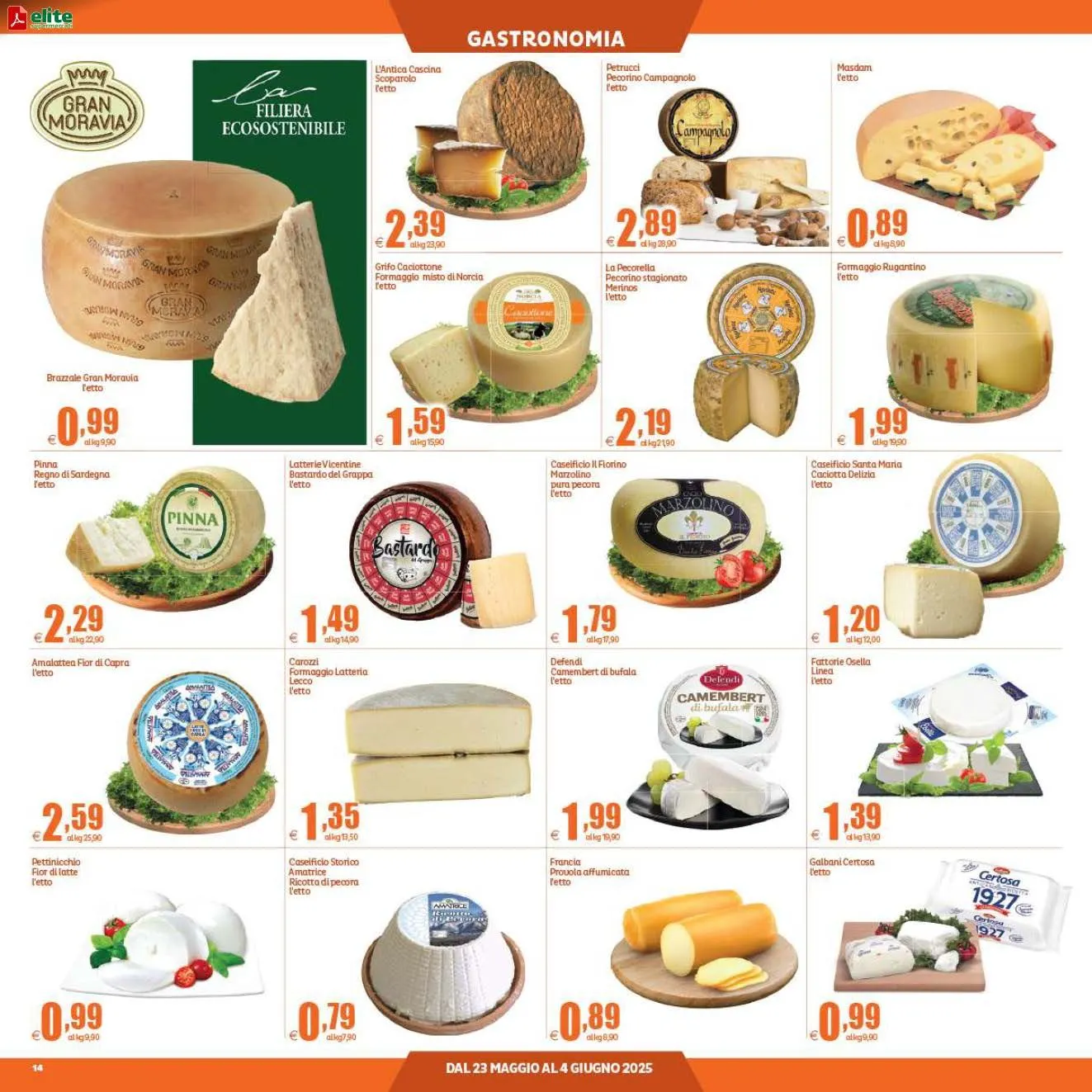 Elite Supermercati volantino da 23 maggio a 4 luglio di 2025 - Pagina del volantino 14