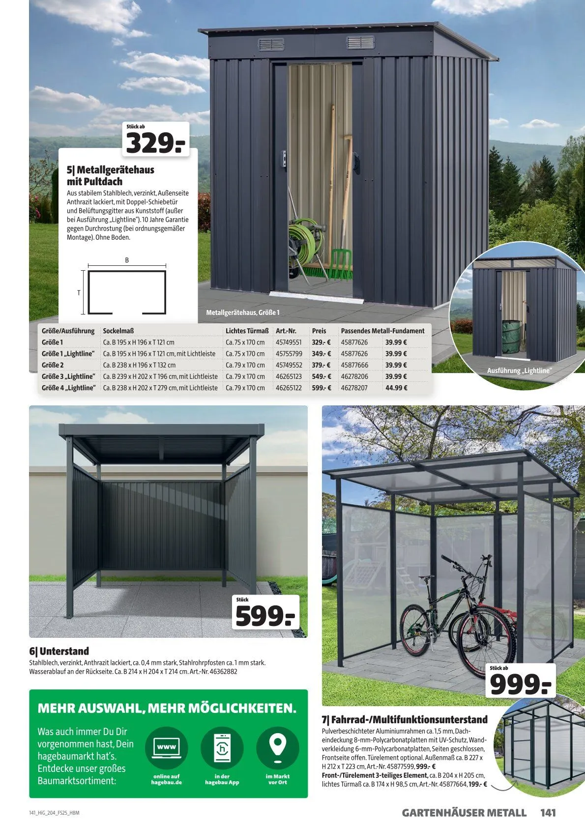 Hagebau Prospekt von 21. Mai bis 31. Dezember 2025 - Prospekt seite 122