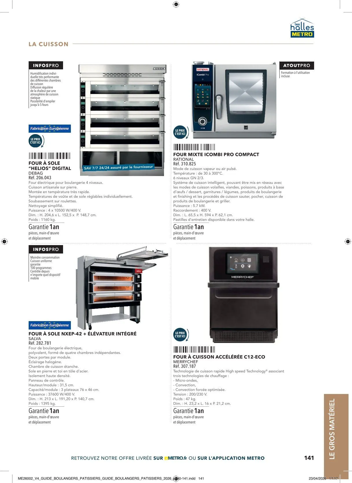 CATALOGUE du 29 avril au 31 mai 2026 - Catalogue page 141