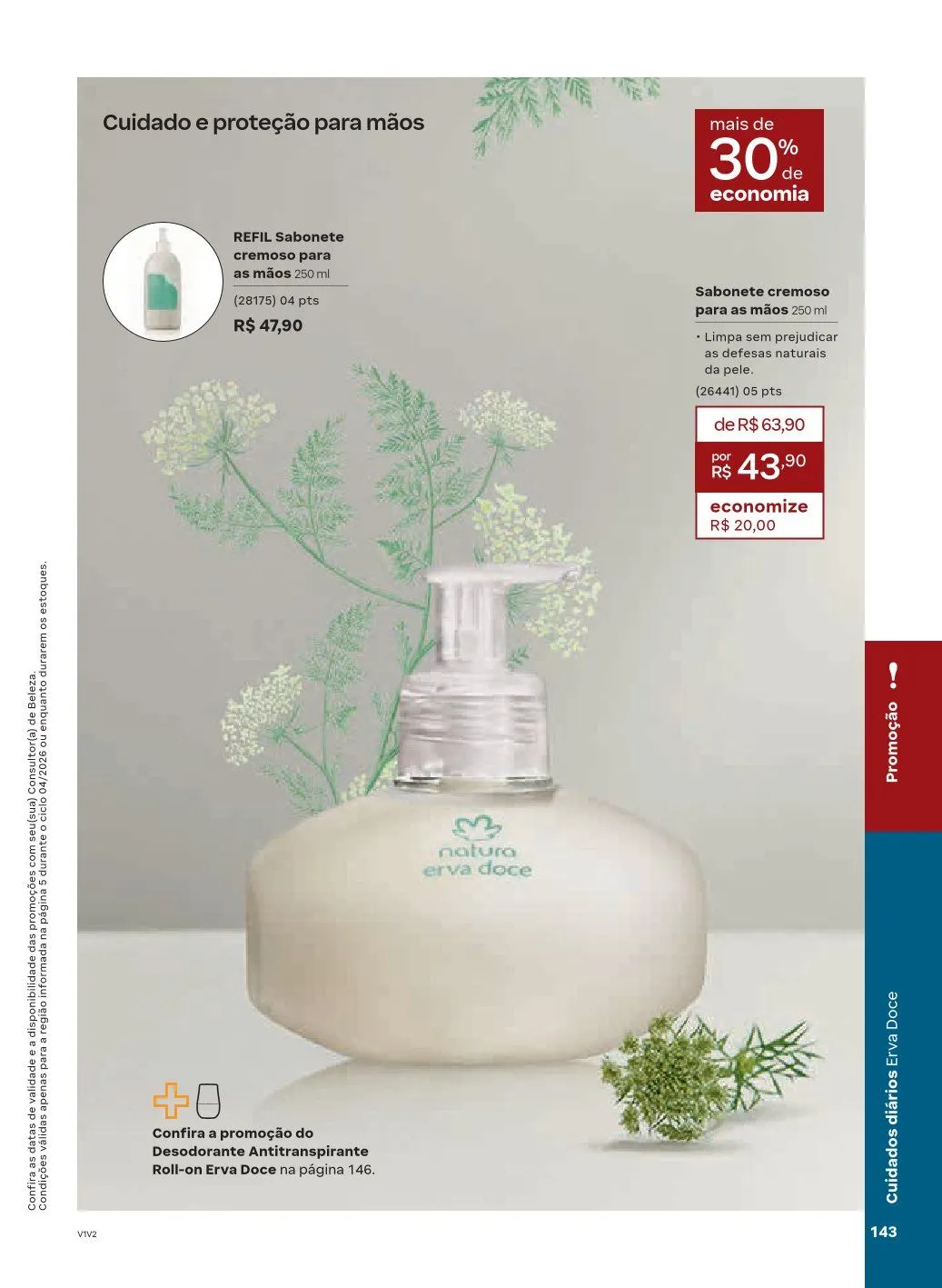 Encarte de NATURA 1 de abril até 30 de abril 2026 - Pagina 143