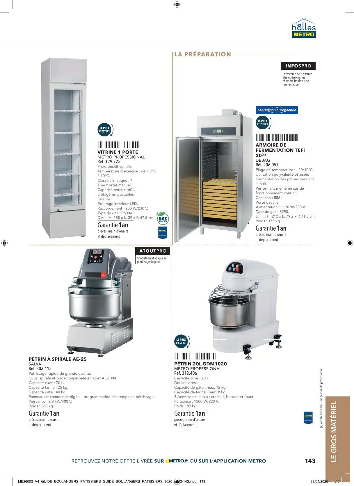 CATALOGUE du 29 avril au 31 mai 2026 - Catalogue page 143