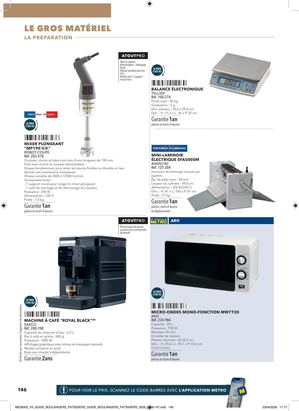 CATALOGUE du 29 avril au 31 mai 2026 - Catalogue page 146