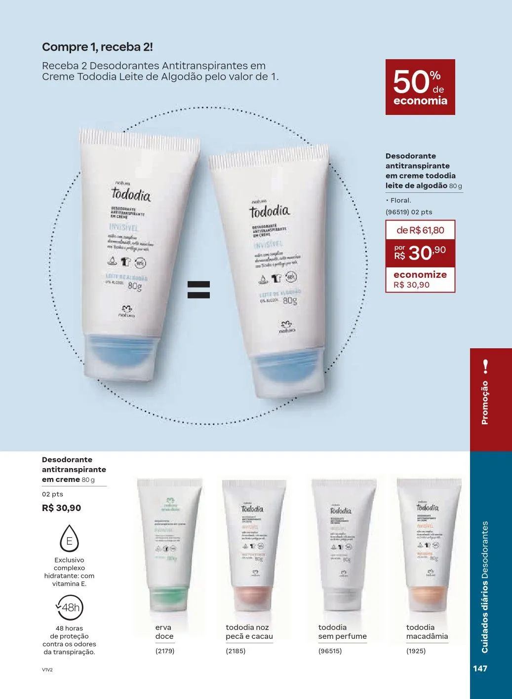 Encarte de NATURA 1 de abril até 30 de abril 2026 - Pagina 147