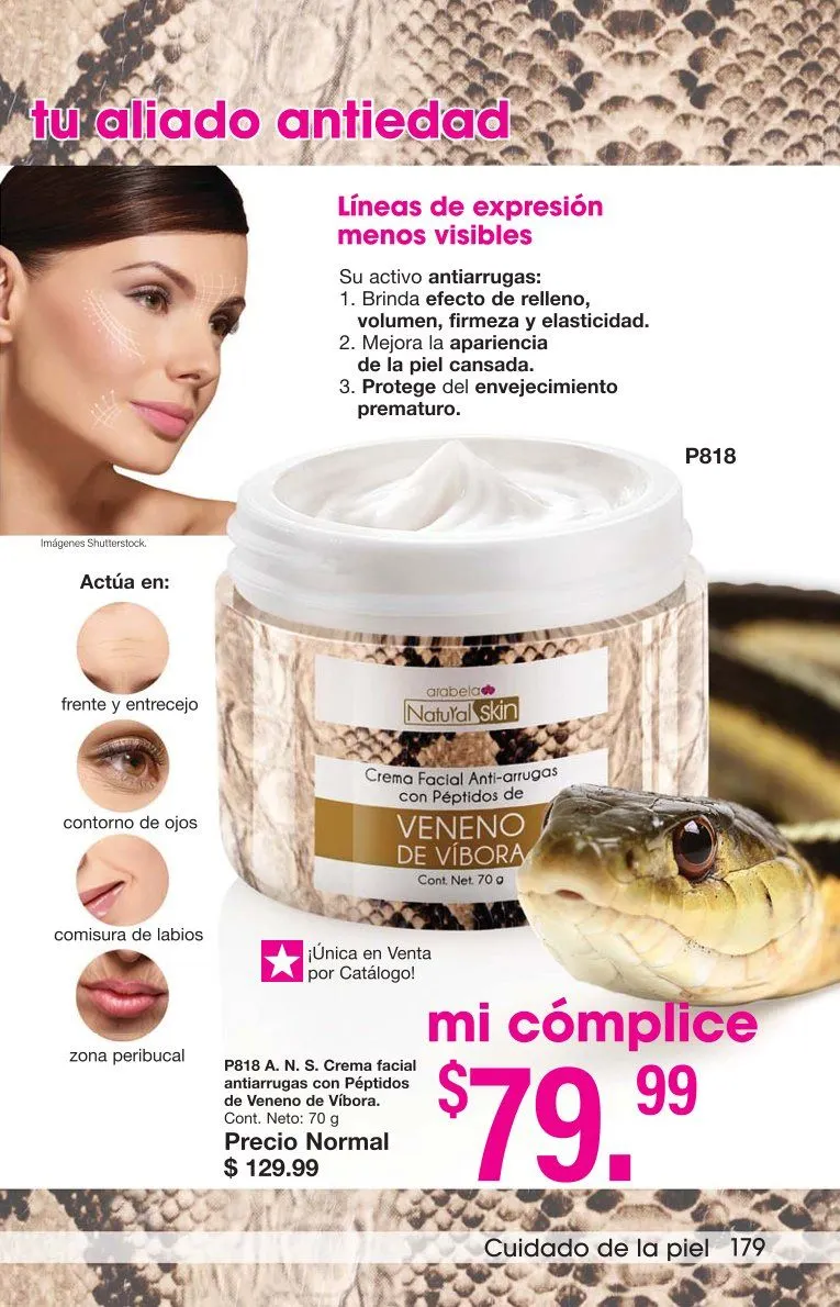 Catálogo de Arabela Catálogo 7 de marzo al 20 de marzo 2025 - Pagina 186