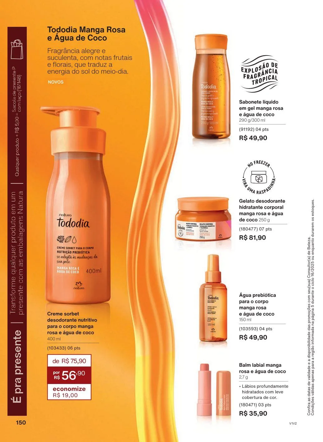 Encarte de Natura Ofertas 1 de outubro até 31 de outubro 2025 - Pagina 150