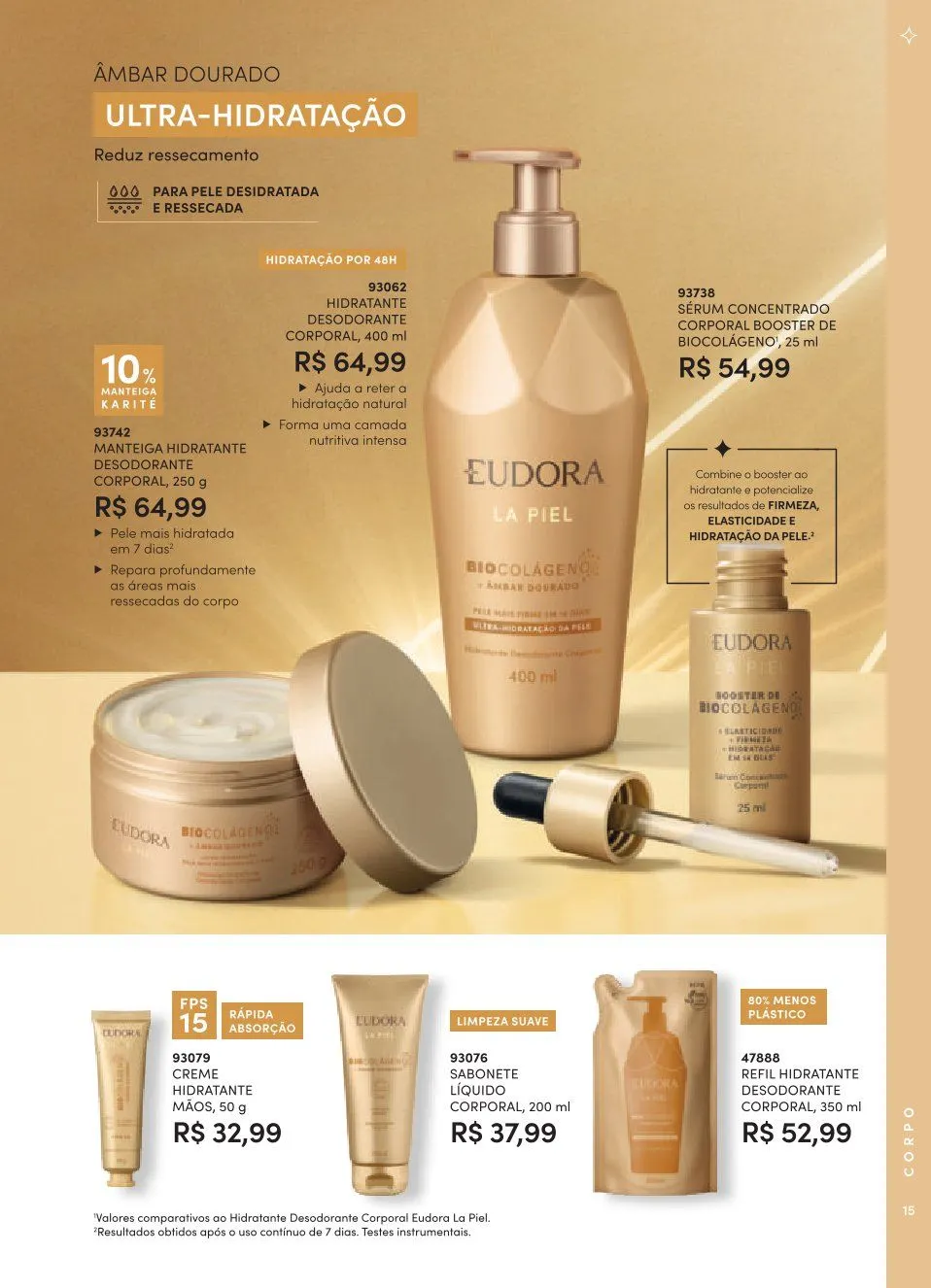 Encarte de Catalogo 6 de outubro até 31 de outubro 2025 - Pagina 15