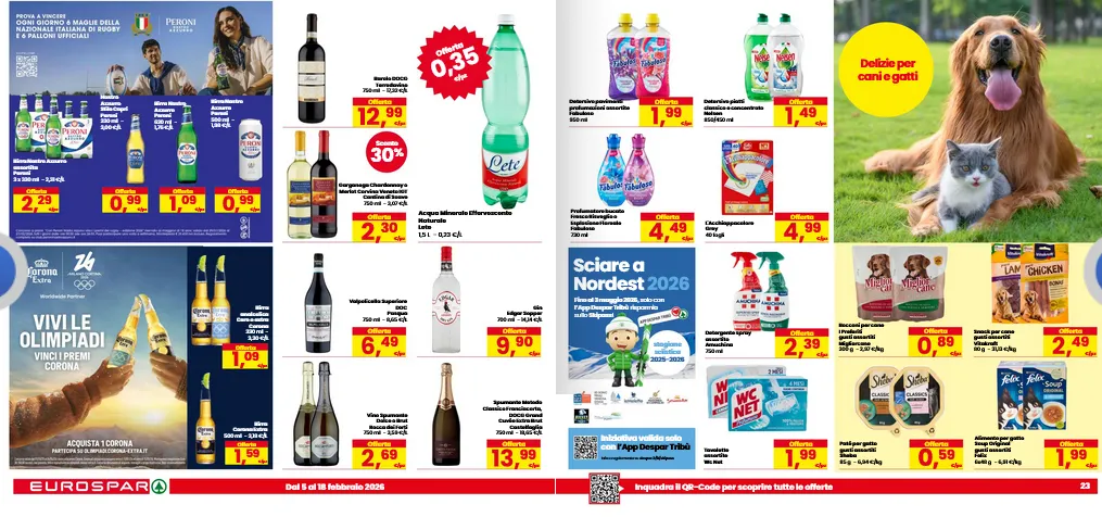 Volantini Eurospar da 5 febbraio a 14 febbraio di 2026 - Pagina del volantino 15