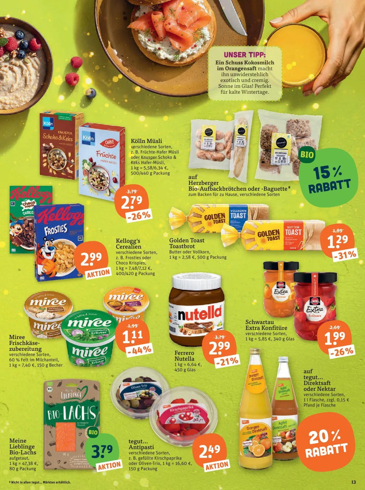 tegut... Angebote von 22. Dezember bis 27. Dezember 2025 - Prospekt seite 15